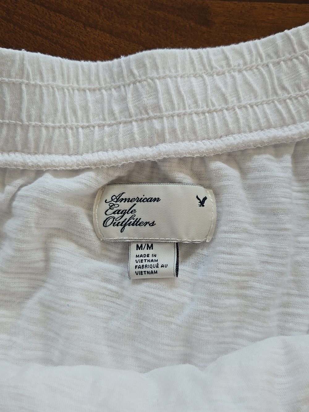 American Eagle White Ruffled Tiered Mini Skirt - Picture 2 of 8
